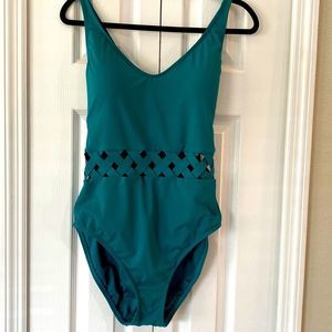 Bleu Rod Beattie Teal Swimsuit 14